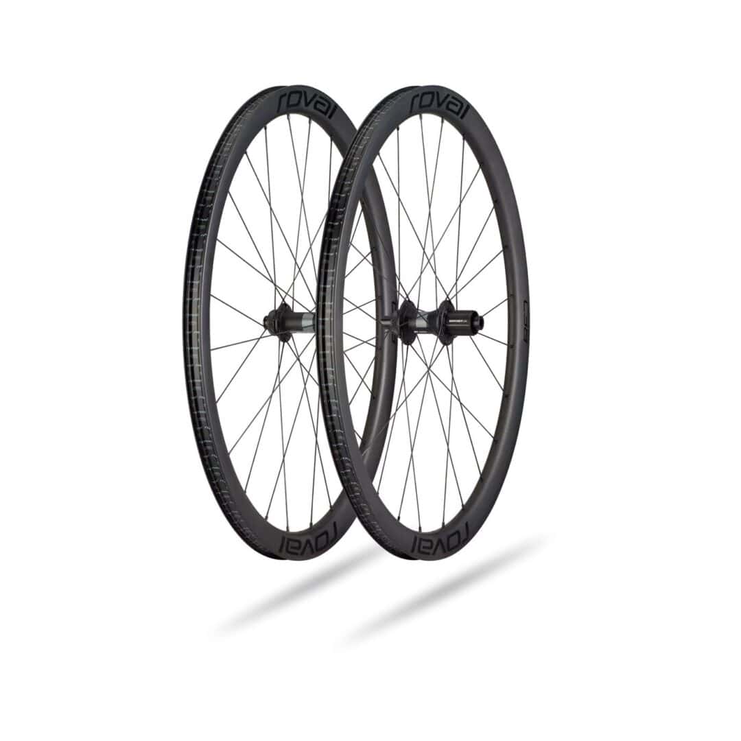Roval Rapide C38 hiilikuitu kiekkopari satin/carbon black
