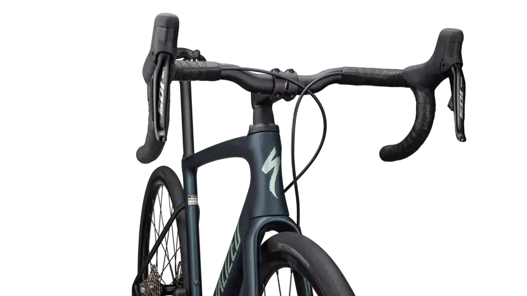 Specialized Roubaix SL8 Comp metallic deep lake/white sage metallic - Image 2