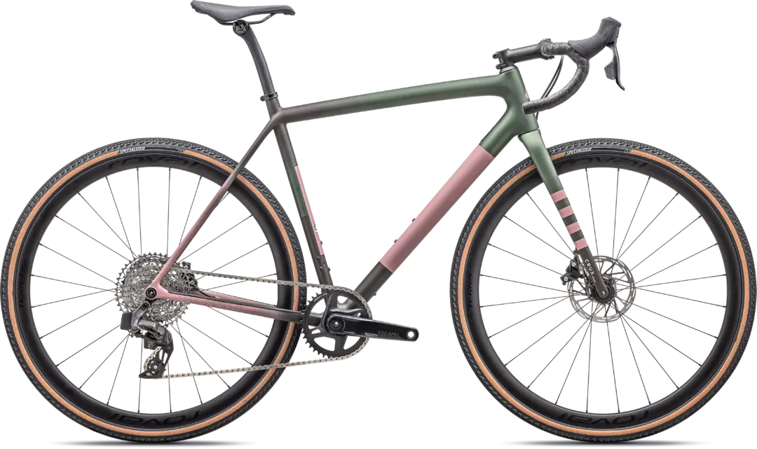 Specialized Crux Expert satin cypress metallic/doppio/dusky pink/champagne - Image 2