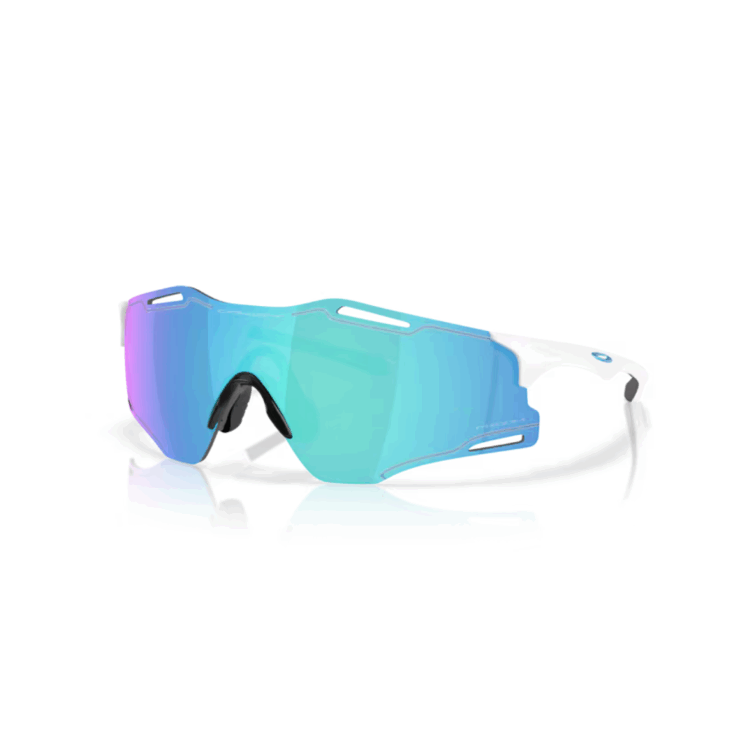 Oakley Cybr Zero polished white/prizm sapphire