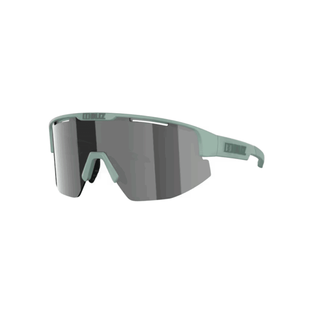 Bliz Matrix matte green/smoke silver mirror