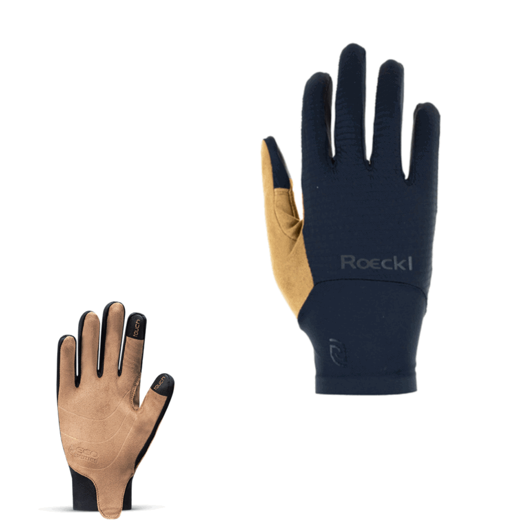 Roeckl Maracon ajokäsineet musta/ruskea