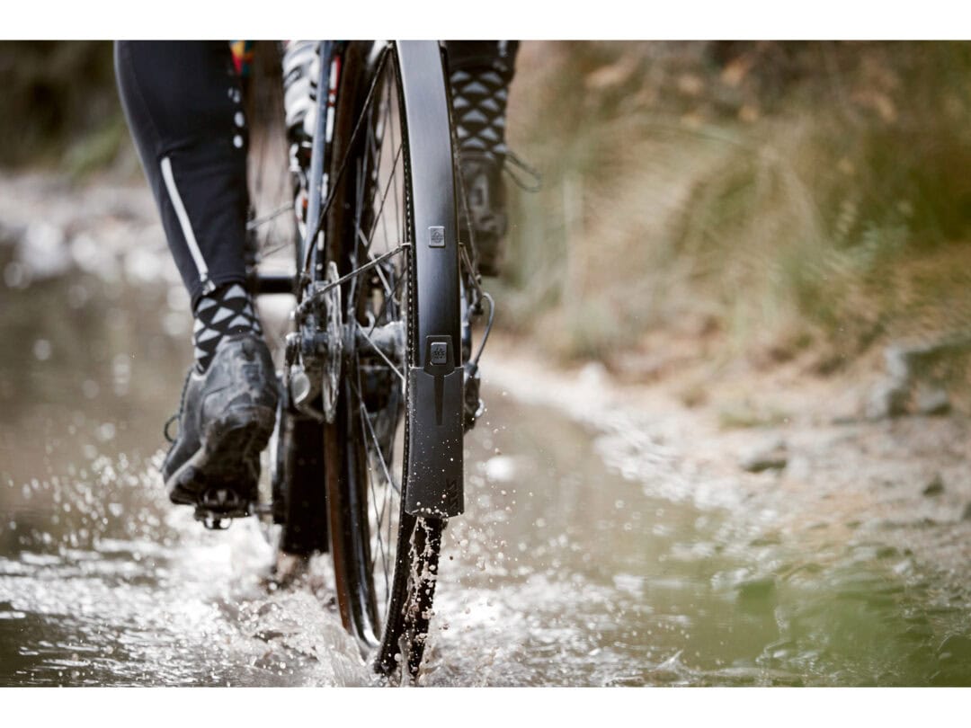 SKS Mudguard Bluemels Style 28 lokasuojasarja 46mm mattamusta - Image 5