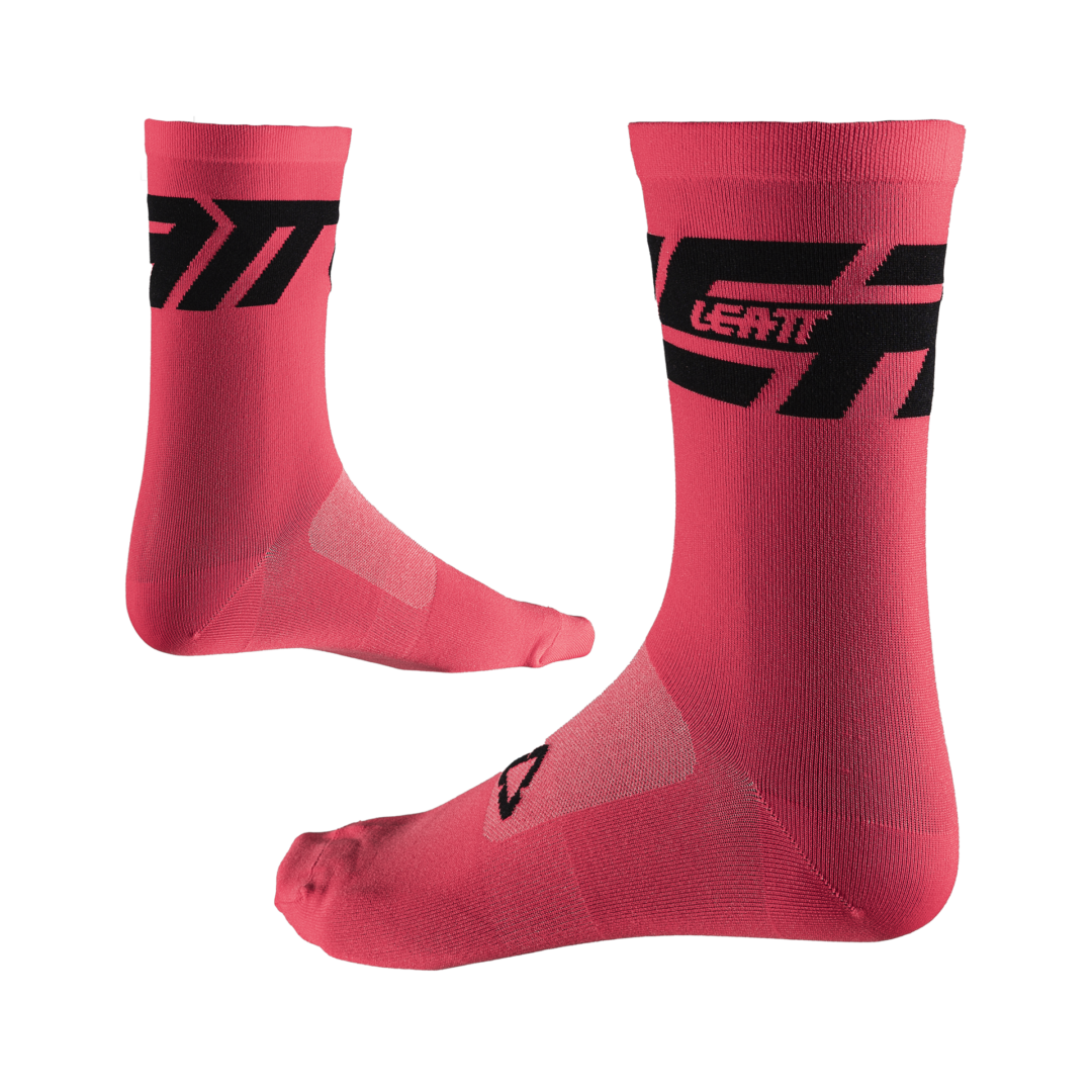 Leatt Socks MTB Endurance neon pink