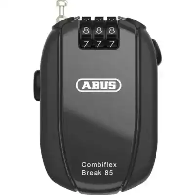 ABUS Combiflex Break 85 four-digit combination lock in black