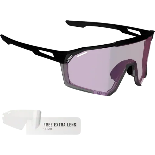 Leatt SpeedViz Pro musta/violetti 30%